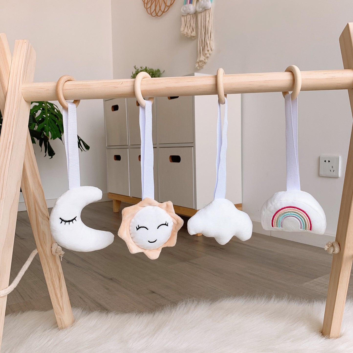 Wooden Play Gym Toys