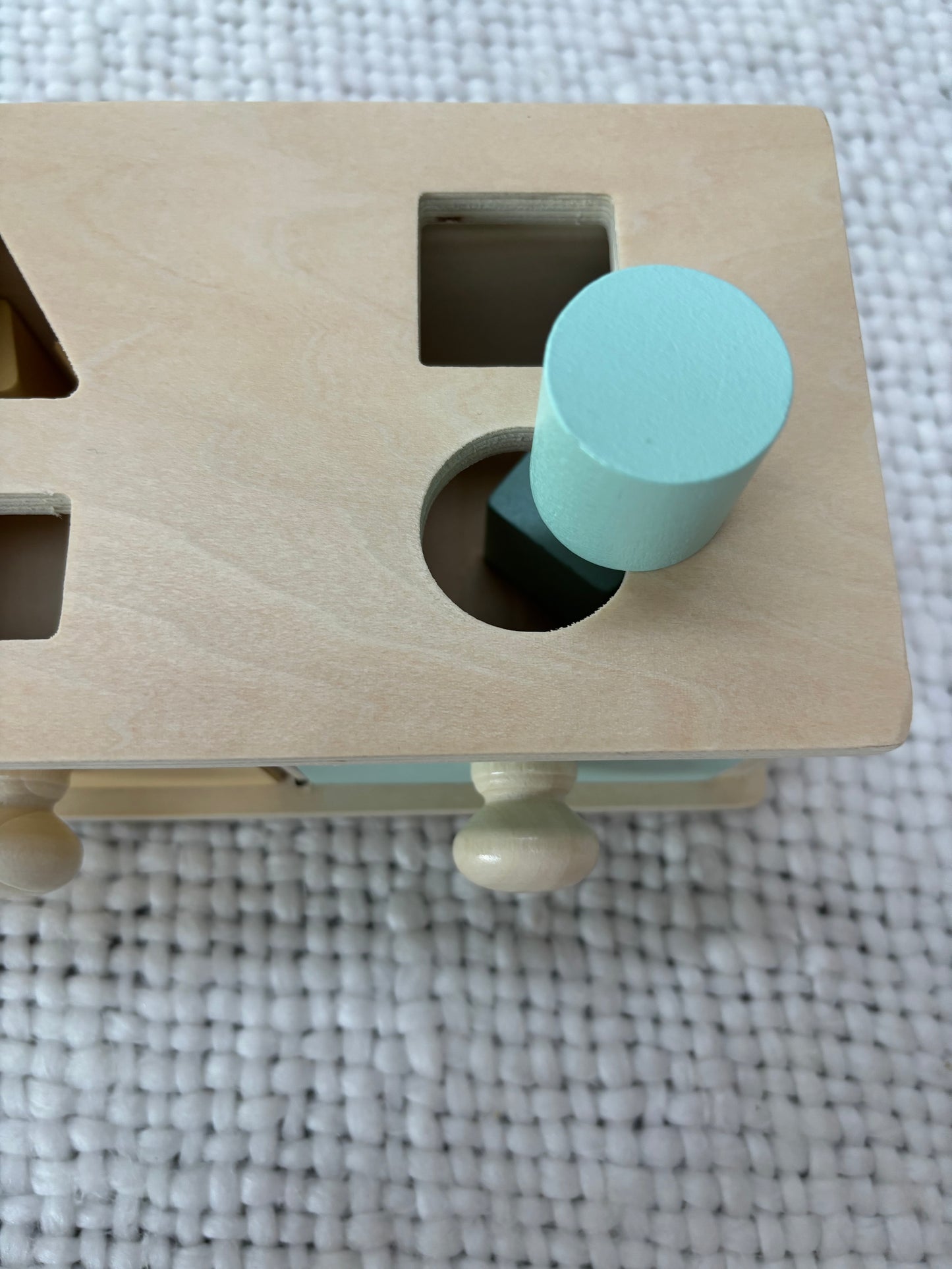 Wooden Montessori Drawer Target Box's