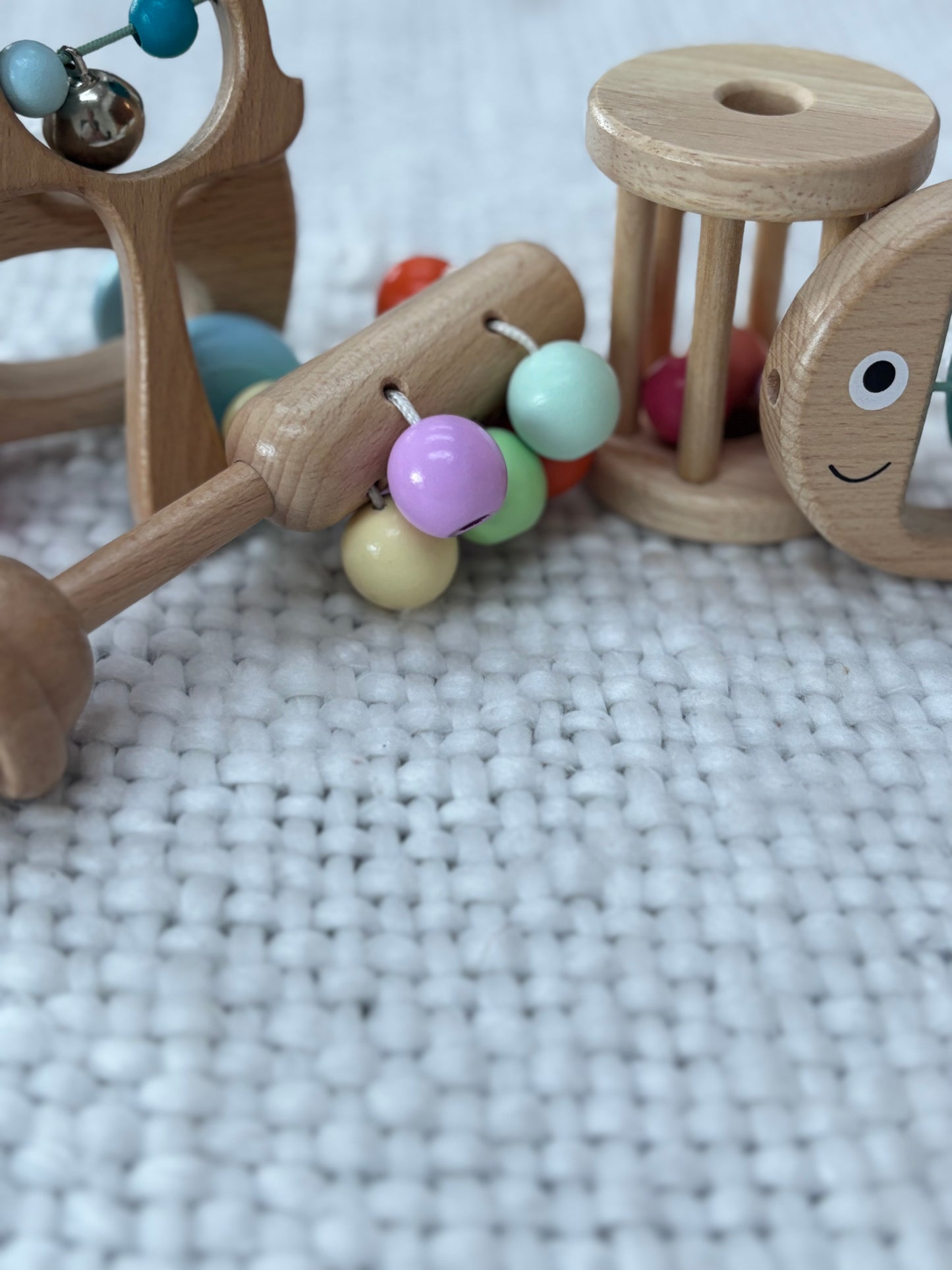 Rainbow Themed Rattle Set