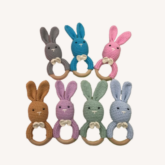 Bunny Wooden Teether