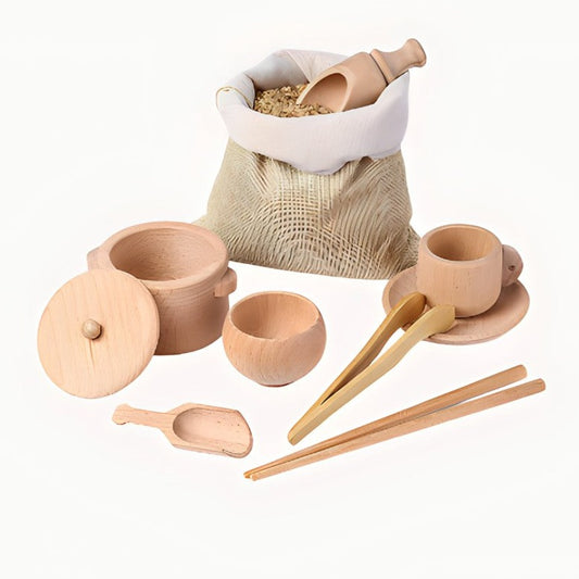 Small World Play - Sensory Wooden Set