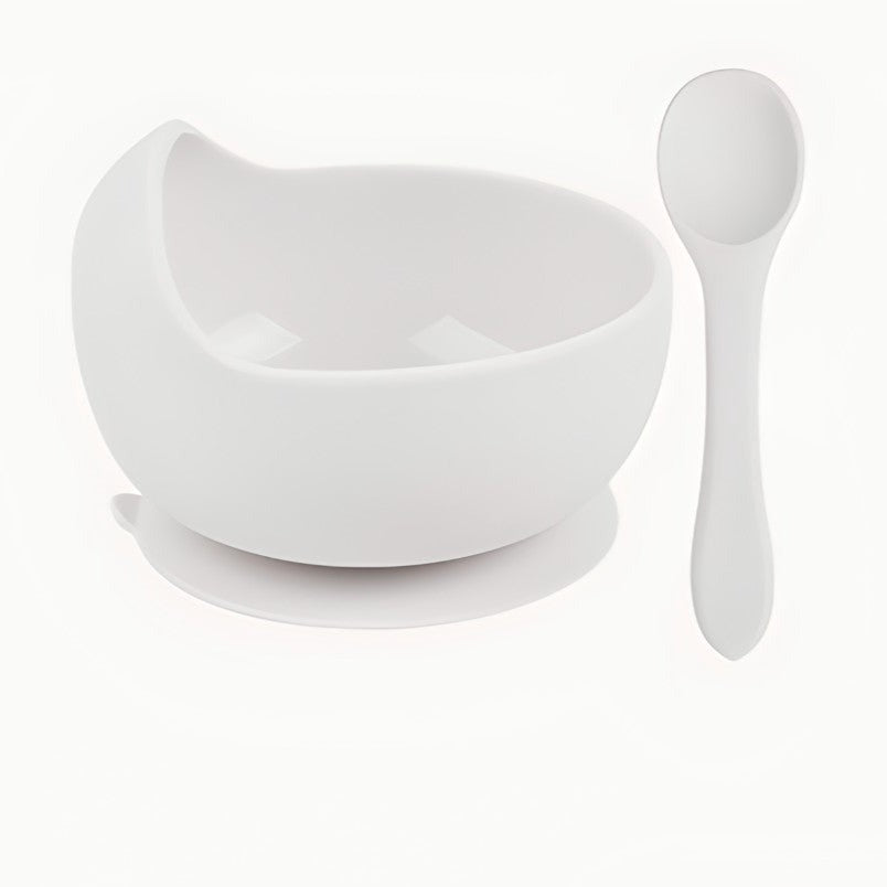 Silicone Suction Bowl And Spoon Set