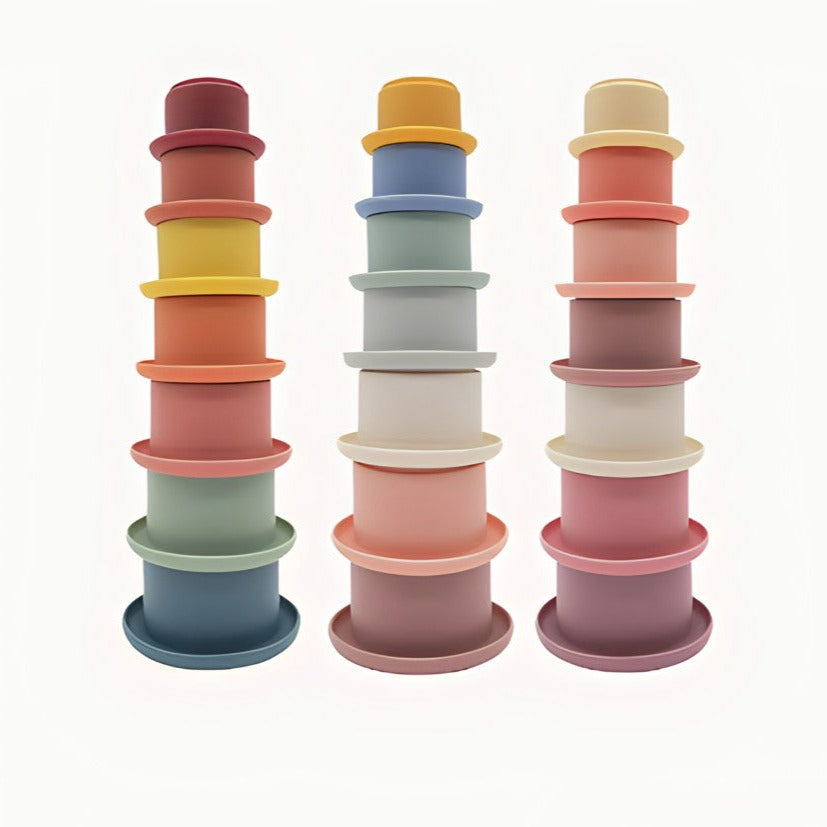 Silicone Stacking Cups